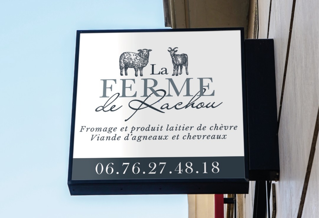 enseigne la ferme de rachou