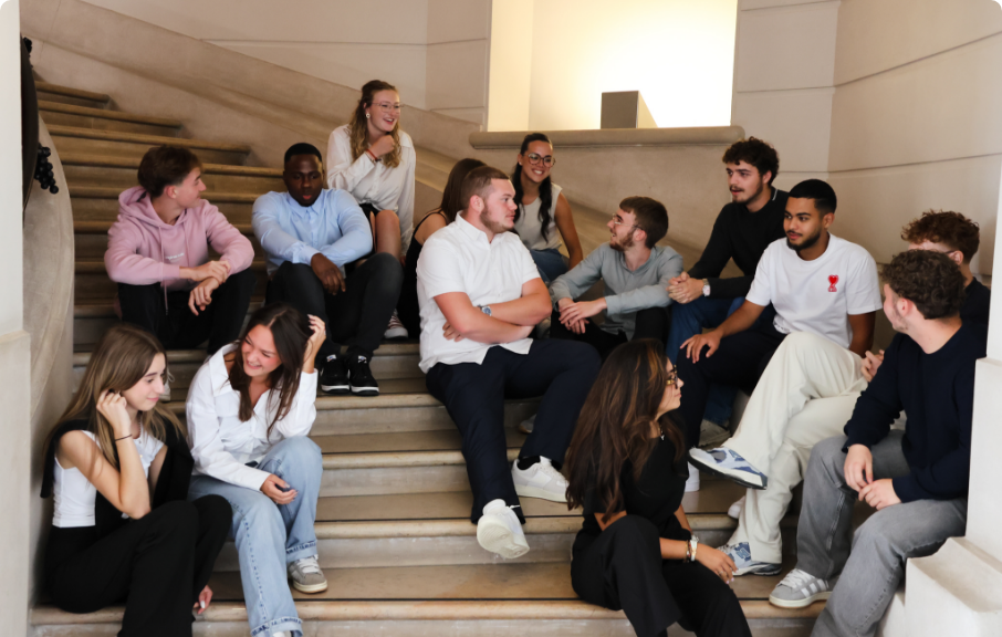 réalisation d'un shooting photo pour l'école Efra à reims